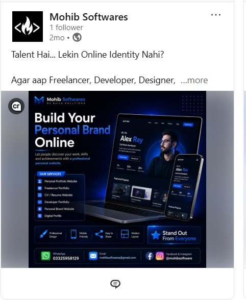 share insights from real-world projects, including ERP systems, APIs and payment integrations, along with web development tips and career updates.