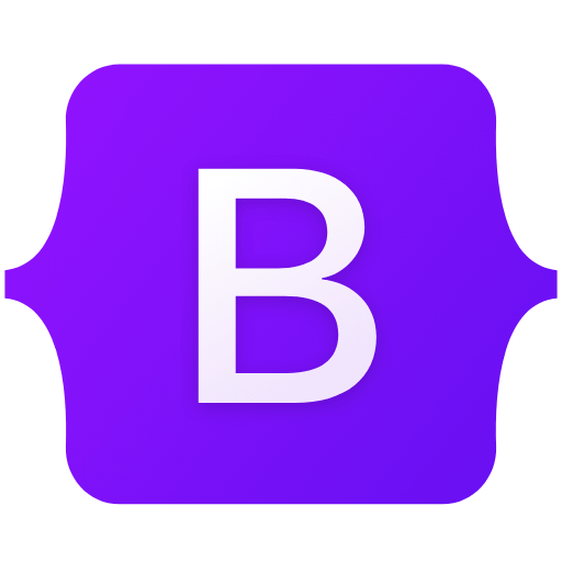 Bootstrap frontend framework logo