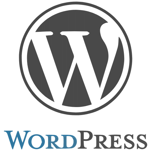 WordPress content management system logo